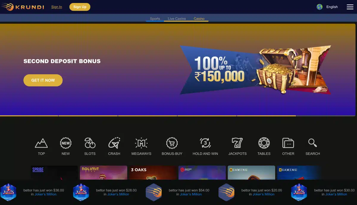 krundi casino review