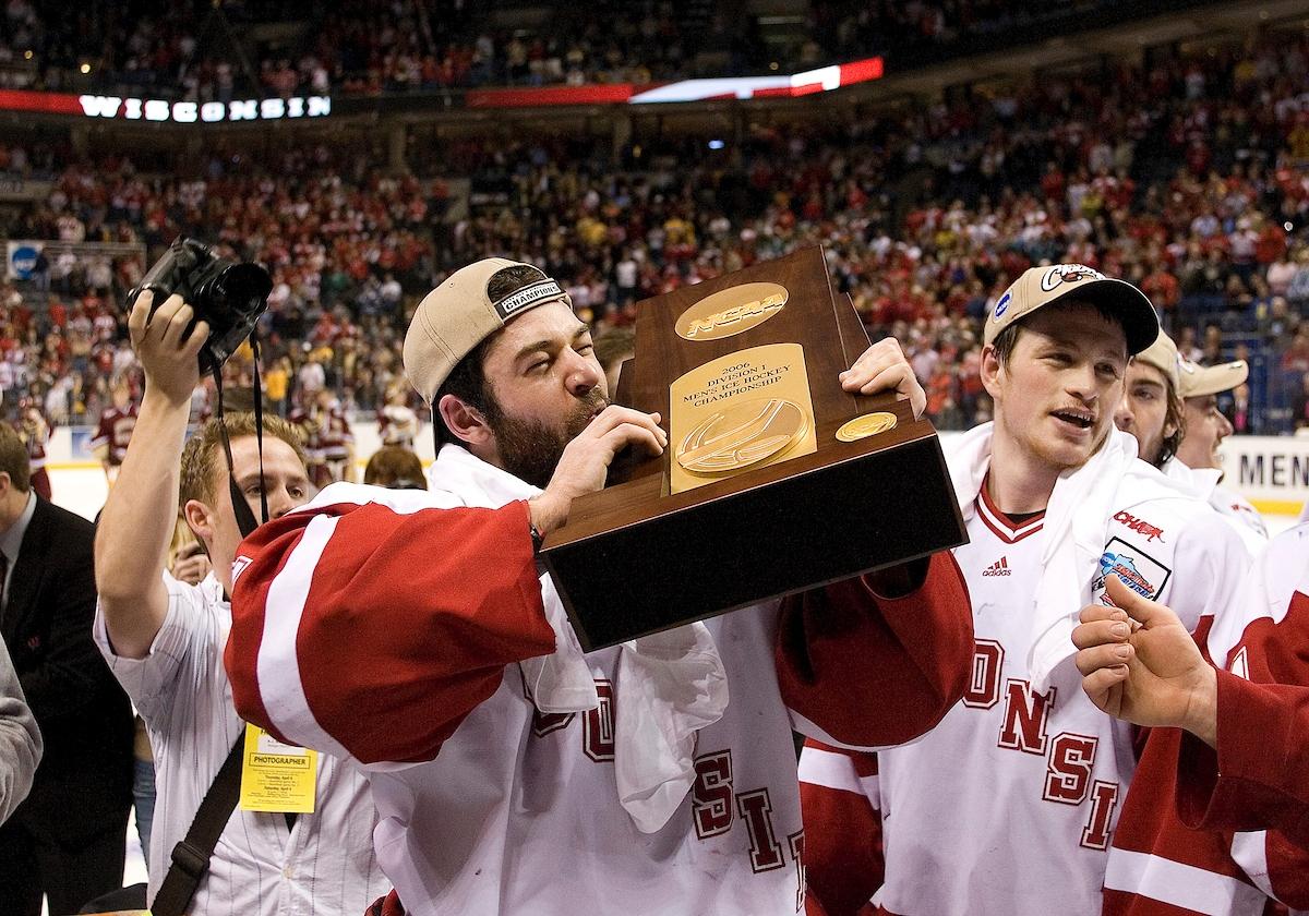 The Badgers won the 2006 national championship played in Wisconsin.