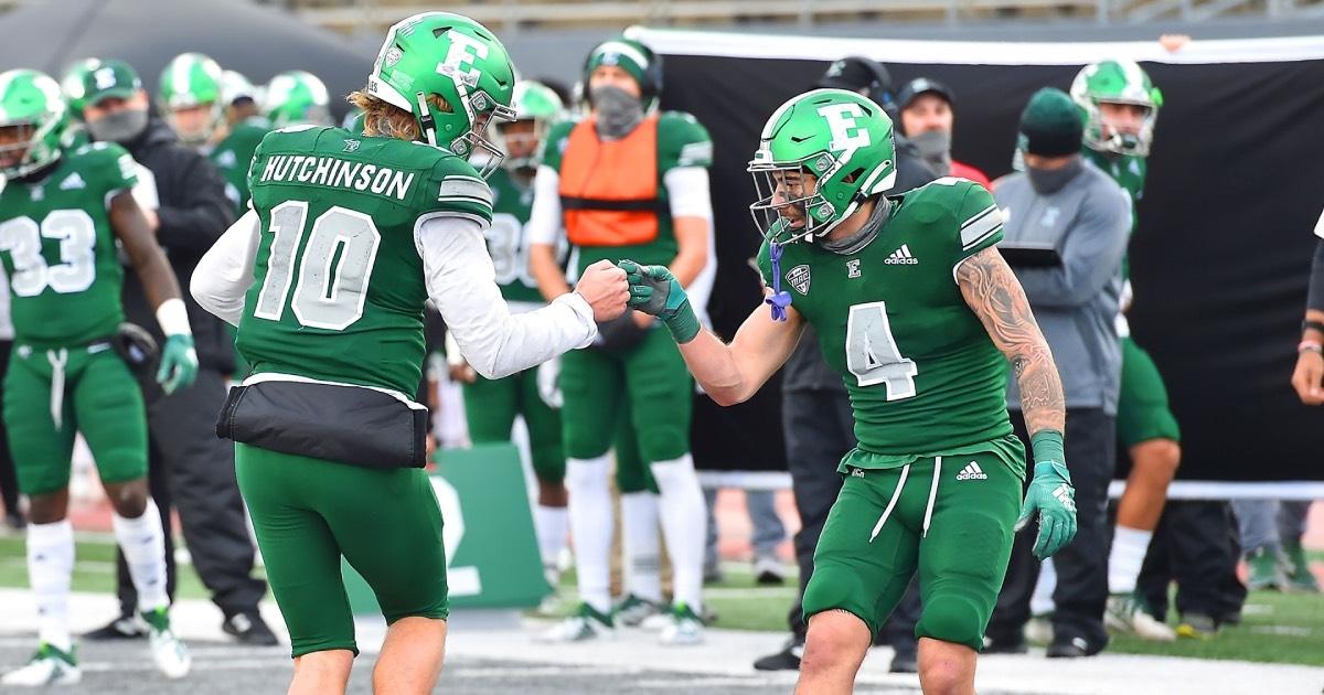 Preston Hutchinson is the ninth-leading returning passer in terms of passing yards per game.